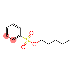 Benzenesulfonic acid, pentyl ester