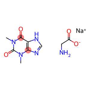 Sodium 2-aminoacetate 1,3-dimethyl-7H-purine-2,6-dione