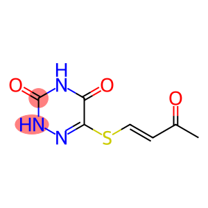 6-(3-oxobut-1-enylsulfanyl)-2H-1,2,4-triazine-3,5-dione