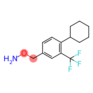 O-[[4-cyclohexyl-3-(trifluoromethyl)phenyl]methyl]hydroxylamine