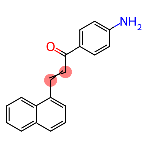 (2E)-1-(4-aminophenyl)-3-(1-naphthyl)prop-2-en-1-one