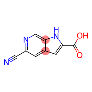 5-Cyano-6-azaindole-2-carboxylic acid