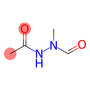 1-acetyl-2-methyl-2-formylhydrazine