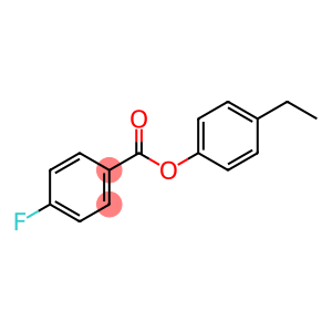 Benzoic acid, 4-fluoro-, 4-ethylphenyl ester