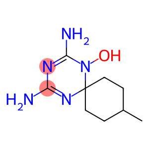 1,3,5-Triazaspiro[5.5]undeca-1,3-diene,2,4-diamino-5-hydroxy-9-methyl-(8CI)