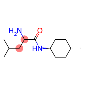 Valeramide, 2-amino-4-methyl-N-(4-methylcyclohexyl)-, L-trans- (8CI)