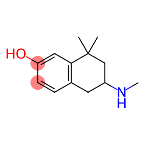 2-Naphthol,5,6,7,8-tetrahydro-8,8-dimethyl-6-(methylamino)-(8CI)