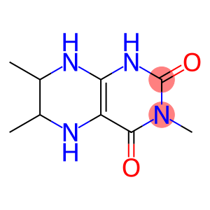 Lumazine, 5,6,7,8-tetrahydro-3,6,7-trimethyl- (8CI)