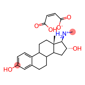 [3,16alpha-dihydroxyestra-1,3,5(10)-trien-17beta-yl](methyl)ammonium hydrogen maleate