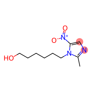 Imidazole-1-hexanol, 2-methyl-5-nitro- (8CI)