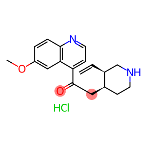 Ethanone, 2-[(3R,4S)-3-ethenyl-4-piperidinyl]-1-(6-methoxy-4-quinolinyl)-, dihydrochloride (9CI)