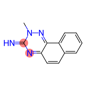 Naphtho[2,1-e]-as-triazine, 2,3-dihydro-3-imino-2-methyl- (8CI)