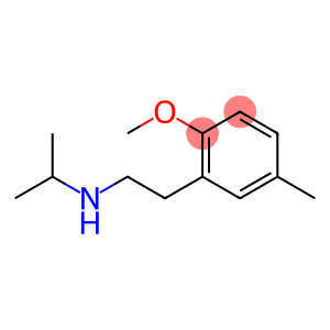 Phenethylamine, N-isopropyl-2-methoxy-5-methyl- (8CI)