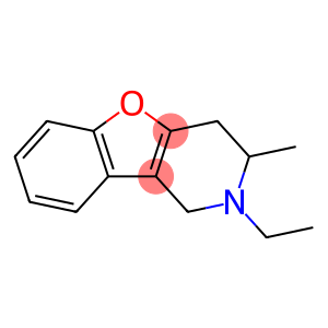 Benzofuro[3,2-c]pyridine, 2-ethyl-1,2,3,4-tetrahydro-3-methyl- (8CI)