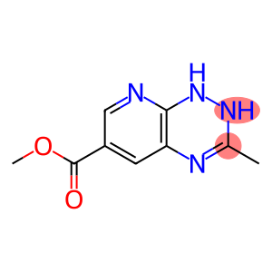 Pyrido[3,2-e]-1,2,4-triazine-6-carboxylic acid, 1,2-dihydro-3-methyl-, methyl ester