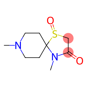 1-Thia-4,8-diazaspiro[4.5]decan-3-one, 4,8-dimethyl-, 1-oxide