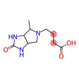 Pyrrolo[3,4-d]imidazole-5(1H)-butyric acid, hexahydro-4-methyl-2-oxo-, stereoisomer (8CI)