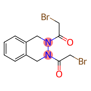 Phthalazine, 2,3-bis(bromoacetyl)-1,2,3,4-tetrahydro-