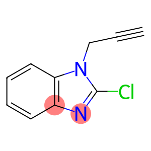 1H-Benzimidazole,2-chloro-1-(2-propynyl)-(9CI)