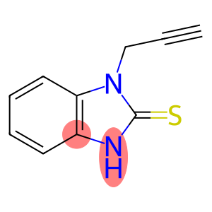 2H-Benzimidazole-2-thione,1,3-dihydro-1-(2-propynyl)-(9CI)