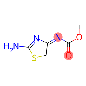 Δ4,N-Thiazolidinecarbamic acid, 2-imino-, methyl ester (8CI)