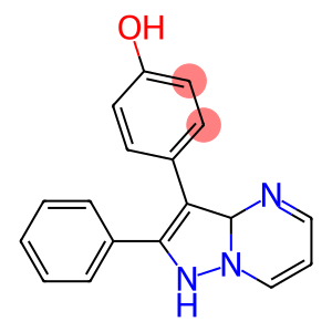 Phenol, 4-(1,3a-dihydro-2-phenylpyrazolo[1,5-a]pyrimidin-3-yl)-