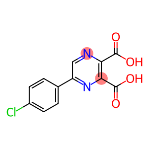 5-(4-Chloro-phenyl)-pyrazine-2,3-dicarboxylic acid