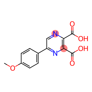 5-(4-Methoxy-phenyl)-pyrazine-2,3-dicarboxylic acid