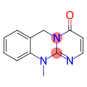 4H-Pyrimido[2,1-b]quinazolin-4-one,6,11-dihydro-11-methyl-(8CI)