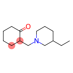 Cyclohexanone, 2-[(3-ethyl-1-piperidinyl)methyl]- (9CI)