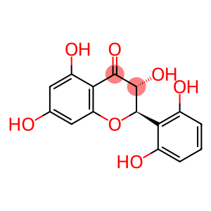 4H-1-Benzopyran-4-one, 2-(2,6-dihydroxyphenyl)-2,3-dihydro-3,5,7-trihy droxy-, (2R,3R)-