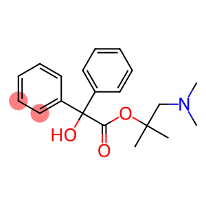 2-[Dimethylamino]-2-methylpropyl benzilate
