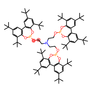 Tris[2-[[2,4,8,10-tetrakis(1,1-dimethylethyl)dibenzo[d,f][1,3,2]dioxaphosphepin-6-yl]oxy]ethyl]amine