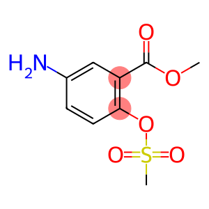3-氨基-6-甲磺酰酯基苯甲酸甲酯