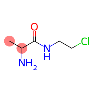 Propanamide,  2-amino-N-(2-chloroethyl)-