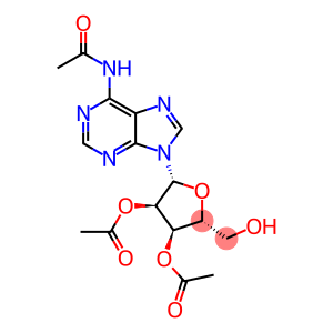 Adenosine, N-acetyl-, 2',3'-diacetate