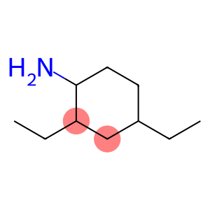 Cyclohexylamine,  2,4-diethyl-  (5CI)