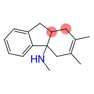 4aH-Fluoren-4a-amine, 1,4,9,9a-tetrahydro-N,2,3-trimethyl-