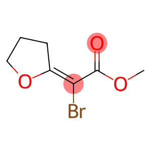 Acetic acid, 2-bromo-2-(dihydro-2(3H)-furanylidene)-, methyl ester, (2Z)-