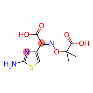 4-Thiazoleacetic acid, 2-amino-α-[[2-(diphenylmethoxy)-1,1-dimethyl-2-oxoethoxy]imino]-, (Z)- (9CI)