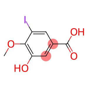 Benzoic acid, 3-hydroxy-5-iodo-4-methoxy-