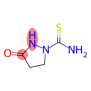 1-Pyrazolidinecarbothioamide,3-oxo-(9CI)