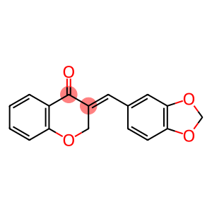 3-(1,3-BENZODIOXOL-5-YLMETHYLENE)-2,3-DIHYDRO-4H-CHROMEN-4-ONE