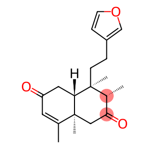 (3S)-4α-[2-(Furan-3-yl)ethyl]-1,3,4,4aα,5,8a-hexahydro-3β,4,8,8aβ-tetramethylnaphthalene-2,6-dione