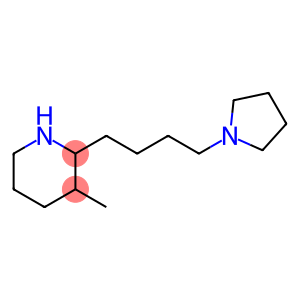 Piperidine, 3-methyl-2-[4-(1-pyrrolidinyl)butyl]- (9CI)