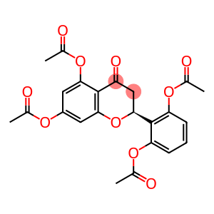(S)-5,7-双(乙酰氧基)-2-[2,6-双(乙酰氧基)苯基]-2,3-二氢-4H-1-苯并吡喃-4-酮