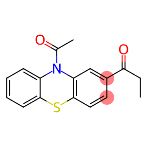 10-acetyl-2-propionyl-10H-phenothiazine