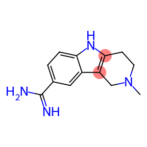 1H-Pyrido[4,3-b]indole-8-carboximidamide,2,3,4,5-tetrahydro-2-methyl-(9CI)