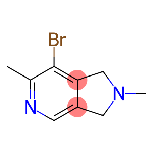 1H-Pyrrolo[3,4-c]pyridine,7-bromo-2,3-dihydro-2,6-dimethyl-(9CI)