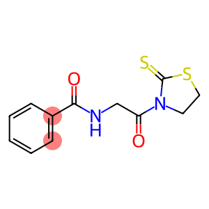 Benzamide, N-[2-oxo-2-(2-thioxo-3-thiazolidinyl)ethyl]-